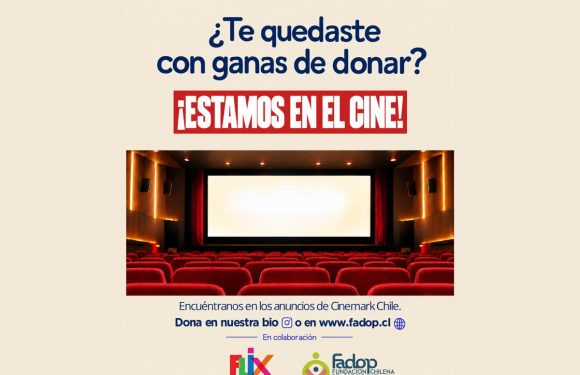 ¿Te quedaste con ganas de donar? ¡Estamos en el cine!
