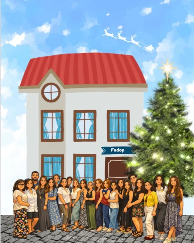 Desde Fadop, con el cariño de siempre, les deseamos una hermosa Navidad en Familia y un gran 2026.