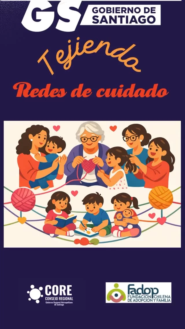 Criar es tejer un red de amor…No están solos, solas. En Fadop tejemos con ustedes el cuidado❤️
#derechoavivirenfamilia 
#somosfadop 
#familiaextensa
