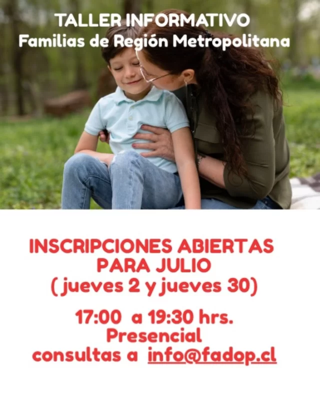 Los y las esperamos. 
Visiten nuestra web para inscripciones 
Cupos limitados