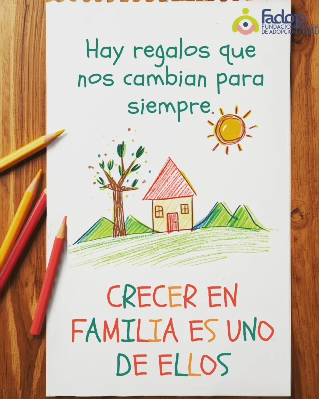 En este Día de la Niñez celebramos los sueños, las risas, los juegos y los abrazos.

En FADOP trabajamos para que más niños y niñas puedan crecer en una familia que los cuide, los ame y los acompañe.

Porque el mejor regalo es crecer en familia.

CRECER EN FAMILIA HACE BIEN.
#derechoavivirenfamilia #somosfadop #adopcion #familiasdeacogida #niñez #diadelaniñez