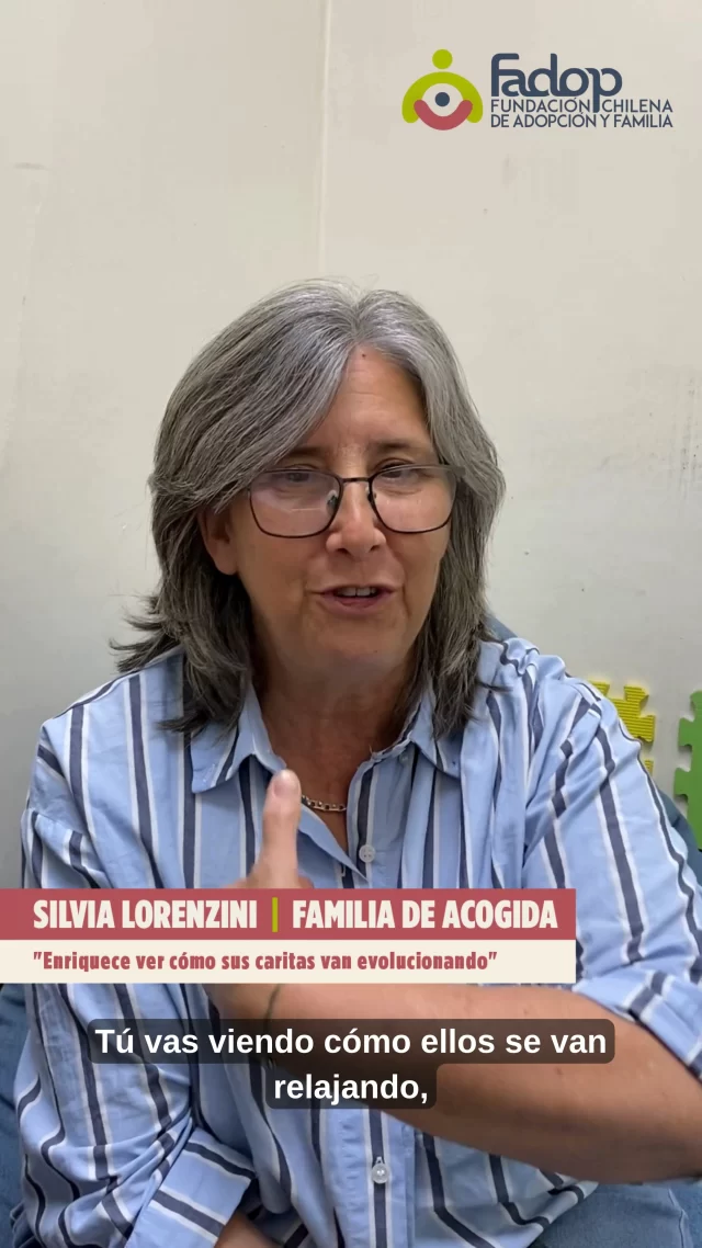 Silvia "Vita" Lorenzini dudó en ser familia de acogida por el temor de decir adiós al niño o niña, hasta que conoció muchos testimonios de familias, donde el amor perdura a través del tiempo. 

Hoy es familia de acogida y nos habla de cómo el niño también experimenta temores en un inicio, que va sanando con amor y apego seguro.

Conoce su historia y súmate a la Colecta FADOP, para ayudarnos a acortar la espera. 
Dona en el link de la Bio. 🧡
#ColectaFADOP