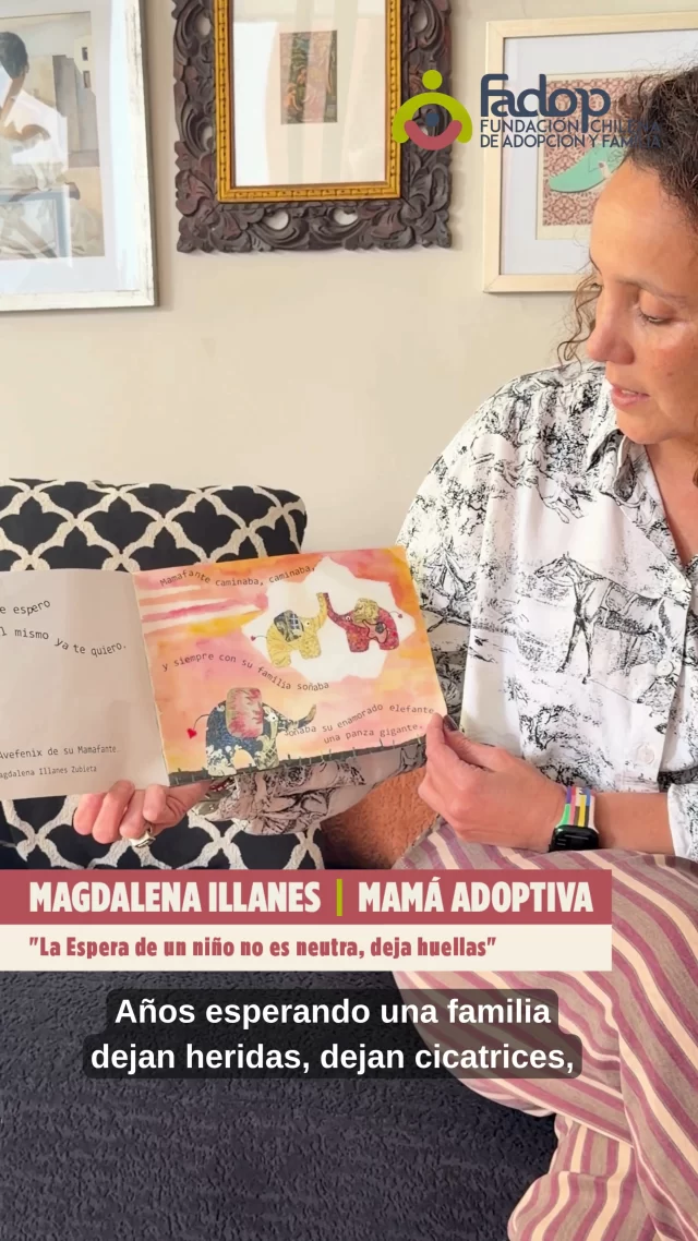 Años esperando una familia dejan huellas y cicatrices invisibles. 

Como psicóloga y madre adoptiva de FADOP, Magdalena Illanes saca la voz, por los niños y niñas adoptados, e invita a la sociedad a incluirlos, respetando sus tiempos y necesidades. 

Con su hija, utilizó actividades didácticas para ayudarla a comprender y resignificar su historia, desde el amor.

Conoce su historia y súmate a la Colecta FADOP, para ayudarnos a acortar la espera. 🧡

Dona en el link de la Bio. 
#colectafadop
